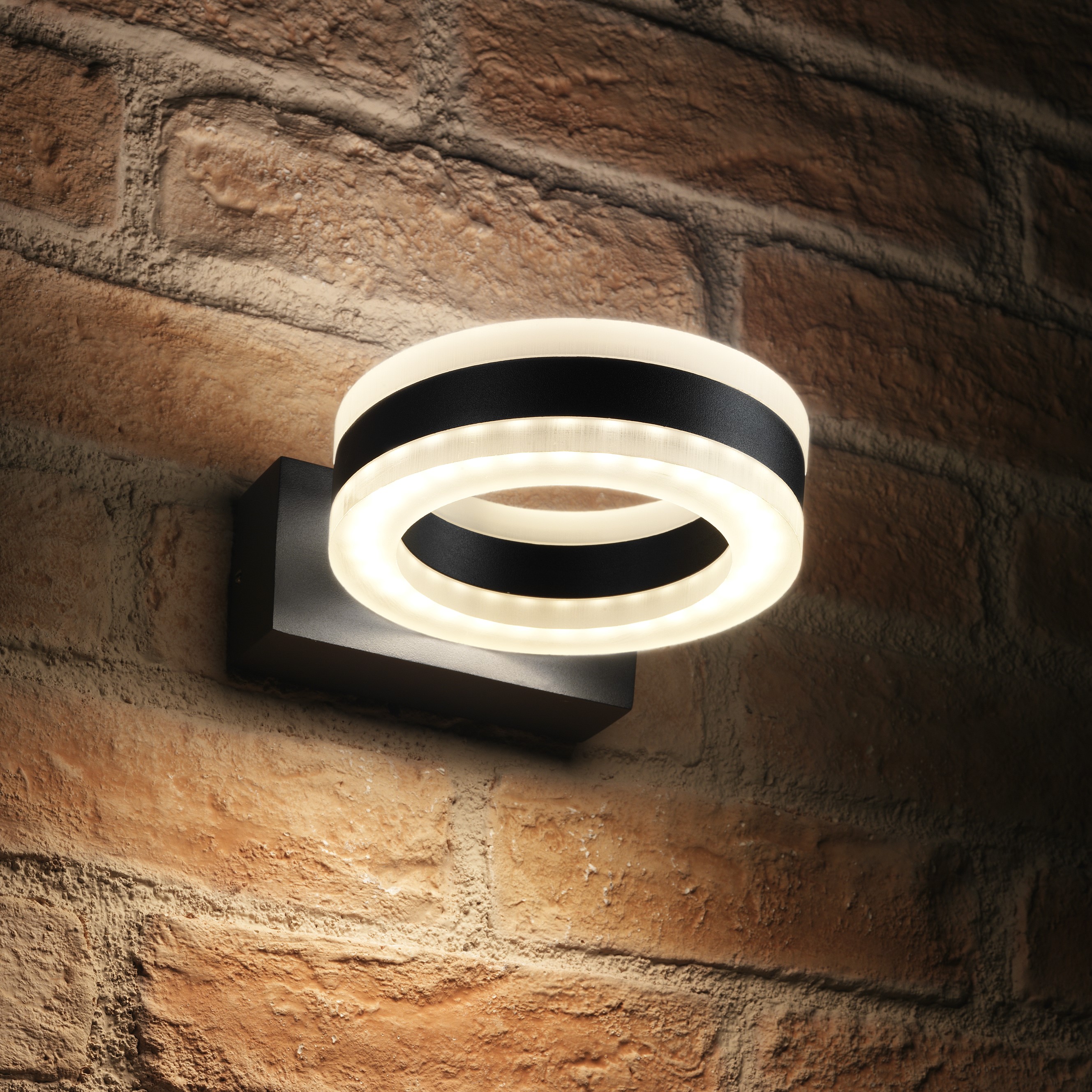 Auraglow 12w Integrated LED Outdoor IP54 Up & Down Wall Light
