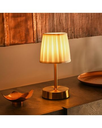 Omniance Avalon Rechargeable Wireless Table Lamp with Remote 