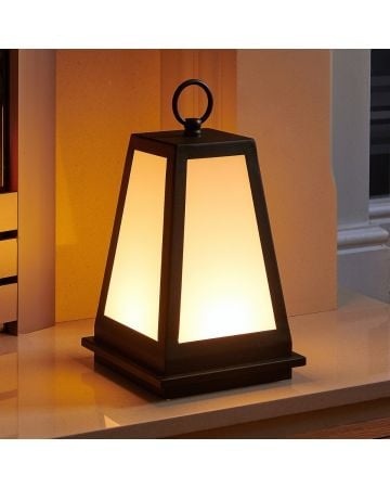 Omniance Tuscari Rechargeable Wireless Outdoor Lantern with Remote
