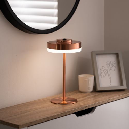 Auraglow Rechargeable Cordless LED Table Lamp - KENSINGTON