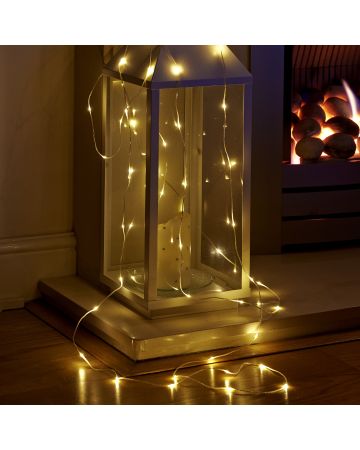 Auraglow Indoor / Outdoor Waterproof Micro LED USB Christmas String Lights
