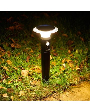 Auraglow LED Motion Sensor Garden Path Light – Twin Pack