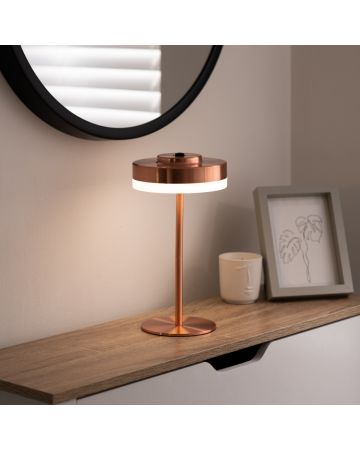 Auraglow Rechargeable Cordless LED Table Lamp - KENSINGTON