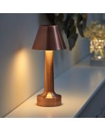 Auraglow Remote Controlled Rechargeable LED Table Lamp - SAVOY