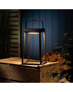 Solar & USB Rechargeable Outdoor Lantern